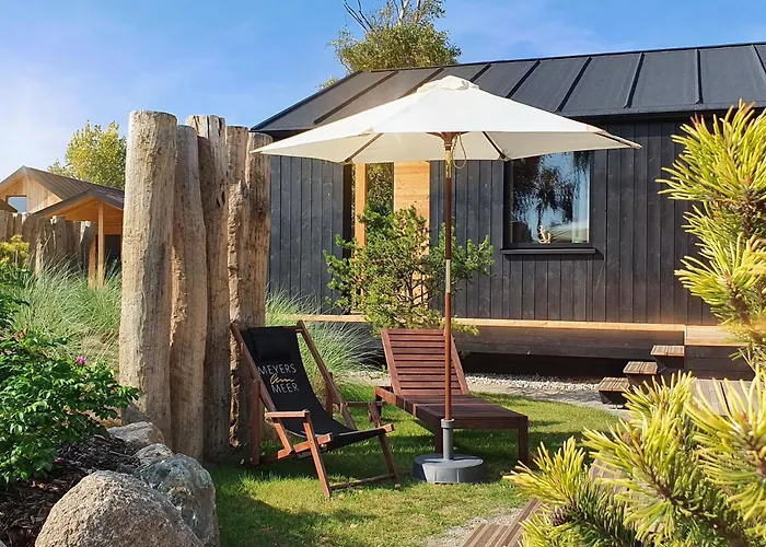 Werder -- Wolke 7 -- Ostsee-strand 150m I Sauna I Ekamin I Tiny House Fuer 2 Personen I By 